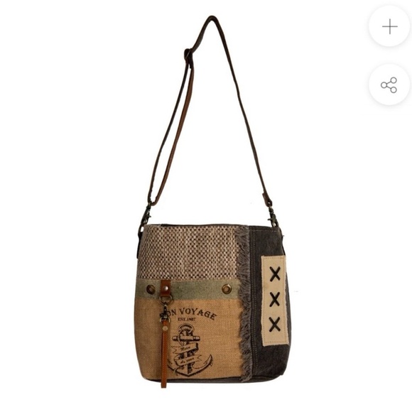 Myra BURLANDER PATCH SHOULDER
BAG
SKU: S-7912 NEW WITH TAG - Picture 4 of 8